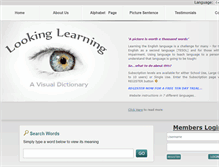 Tablet Screenshot of lookinglearning.com